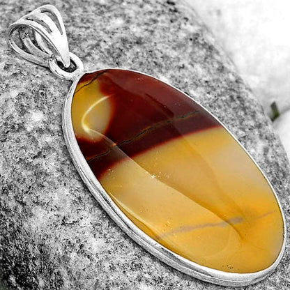 Natural Red Mookaite Pendant P-1001 SDP122753