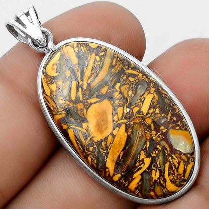 Natural Coquina Fossil Jasper - India Pendant P-1001 SDP122800
