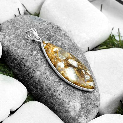 Natural Rock Calcy Pendant P-1001 SDP122822