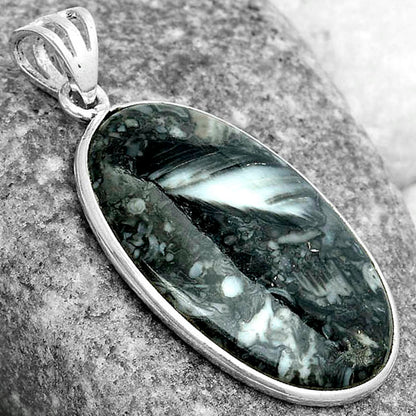 Natural Mexican Cabbing Fossil Pendant P-1001 SDP122838