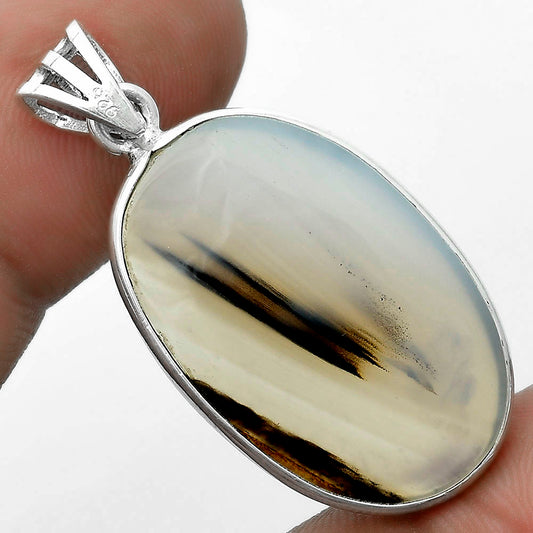 Natural Montana Agate - USA Pendant P-1001 SDP122841