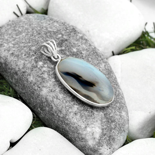 Natural Montana Agate - USA Pendant P-1001 SDP122841