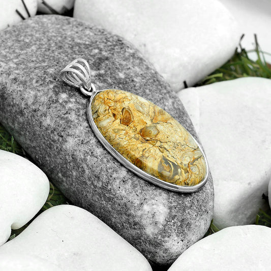 Natural Rock Calcy Pendant P-1001 SDP122850