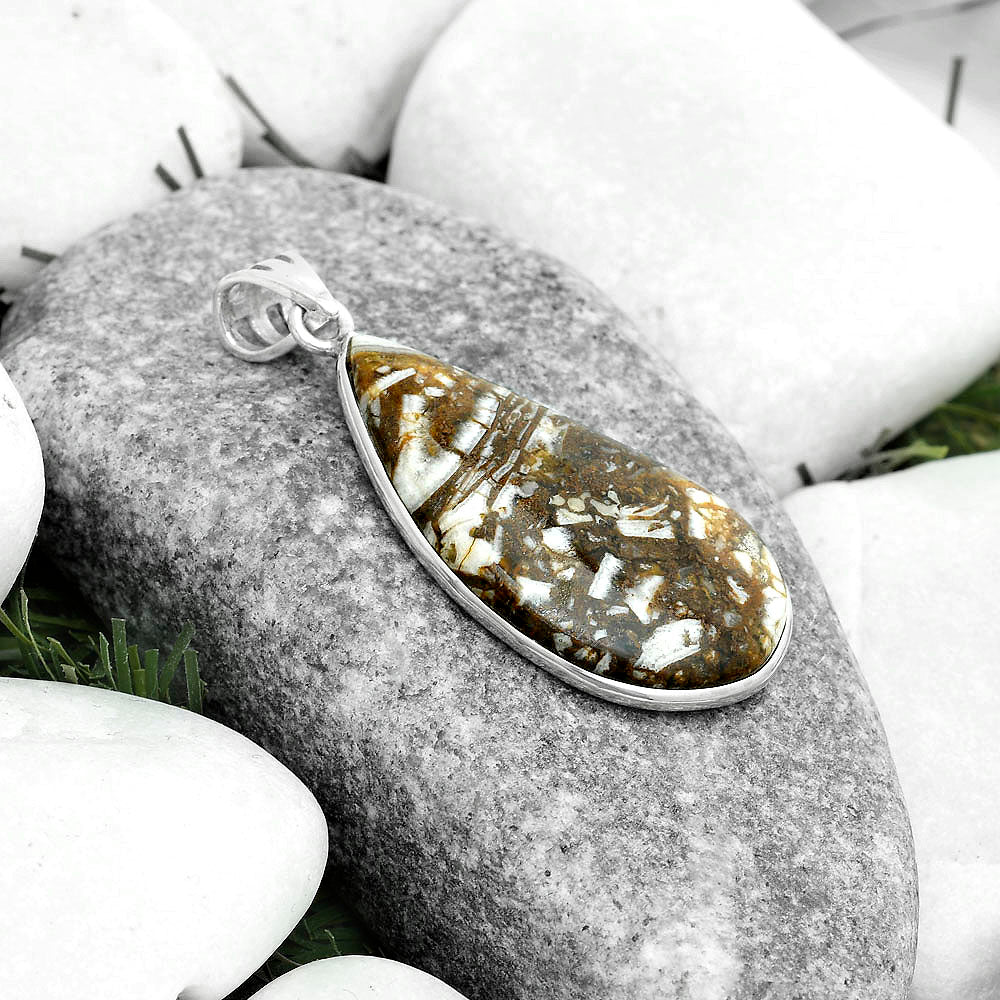 Natural Wild Horse Jasper Pendant P-1001 SDP122879