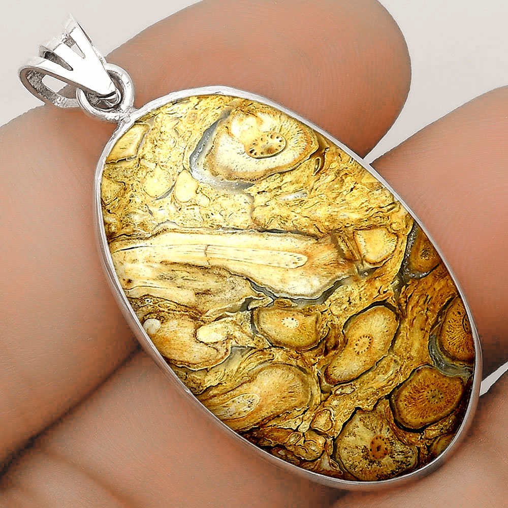 Natural Rock Calcy Pendant P-1001 SDP122926