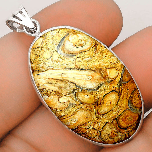 Natural Rock Calcy Pendant P-1001 SDP122926