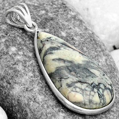 Natural Porcelain Jasper Pendant P-1001 SDP122969