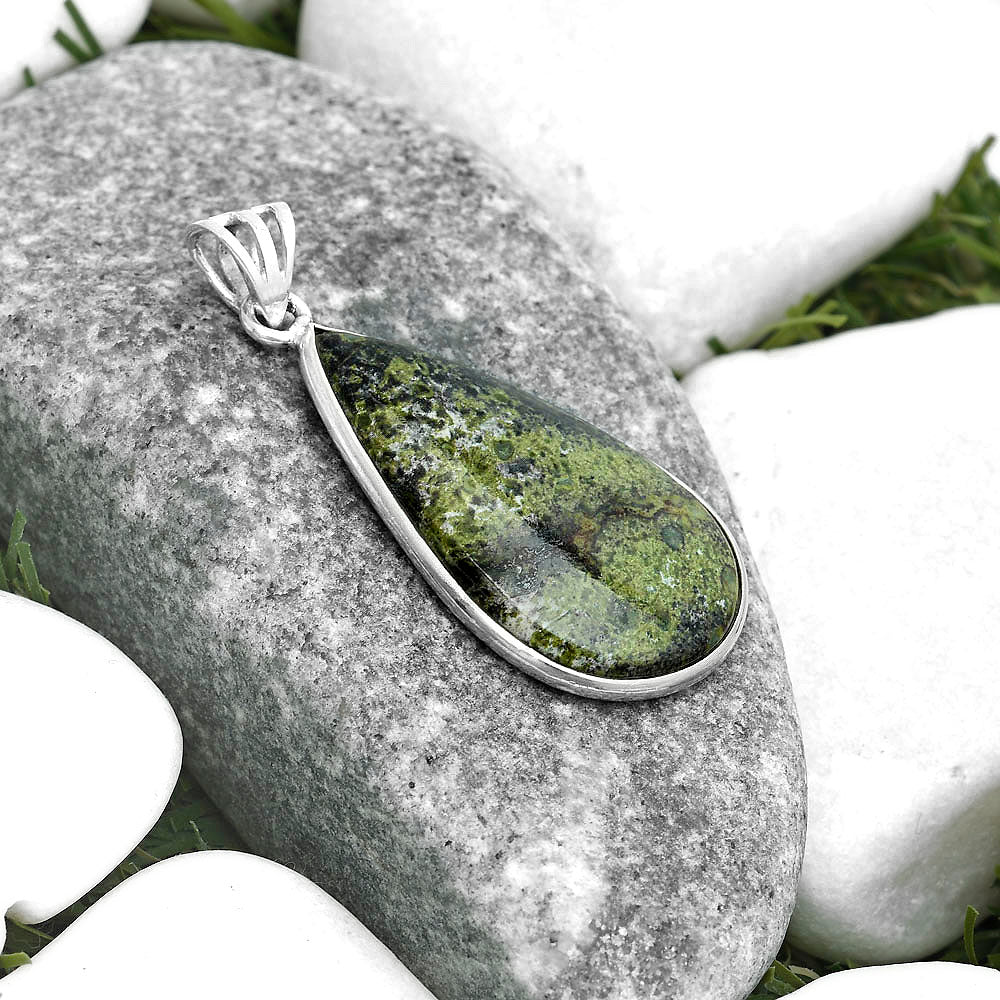 Dragon Blood Stone - South Africa Pendant P-1001 SDP122985