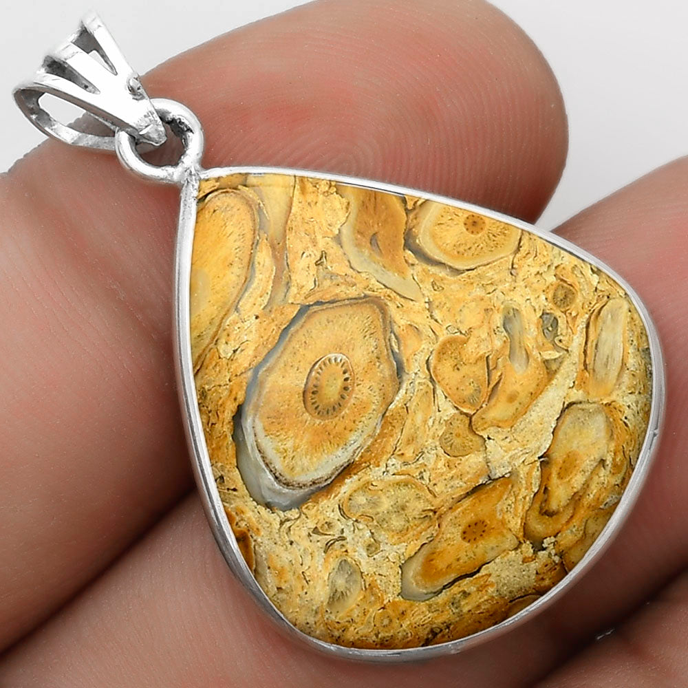 Natural Rock Calcy Pendant P-1001 SDP123002