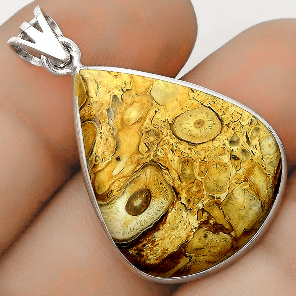 Natural Rock Calcy Pendant P-1001 SDP123014