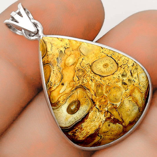 Natural Rock Calcy Pendant P-1001 SDP123014