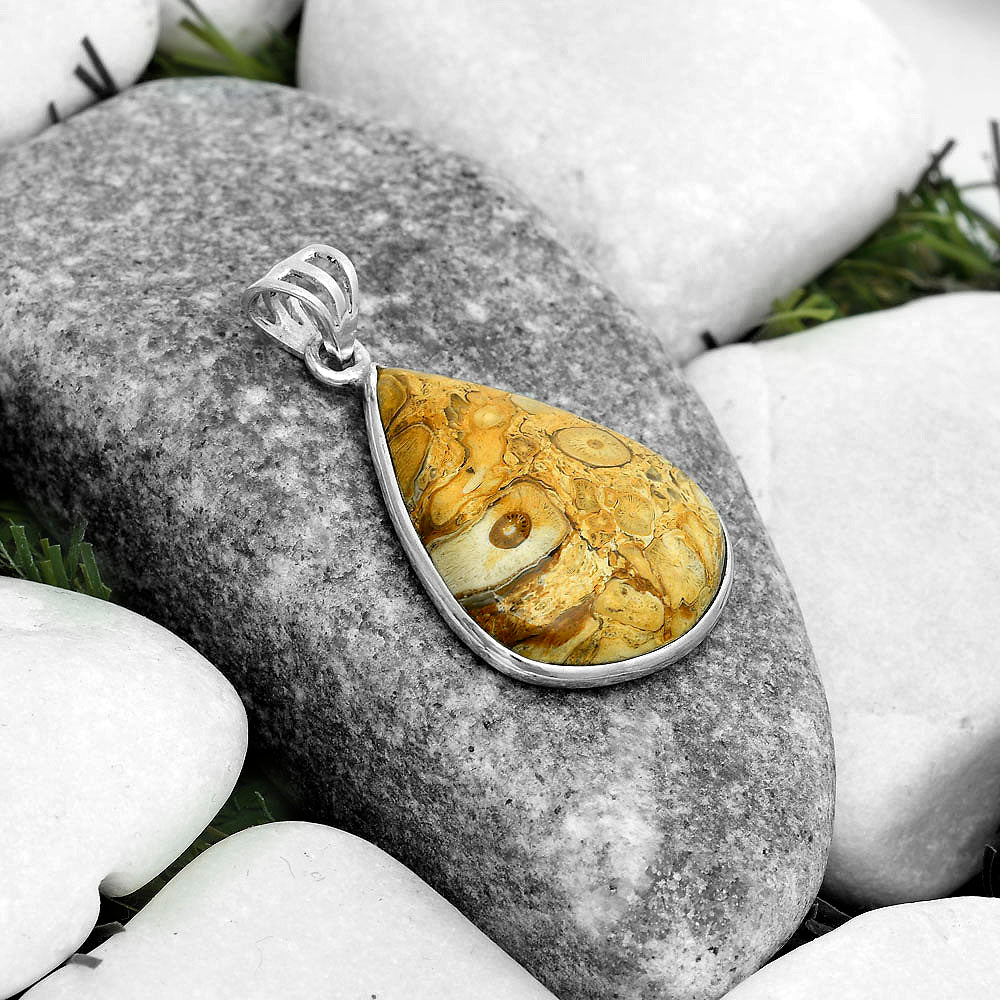 Natural Rock Calcy Pendant P-1001 SDP123014