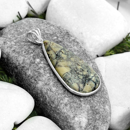 Natural Porcelain Jasper Pendant P-1001 SDP123042