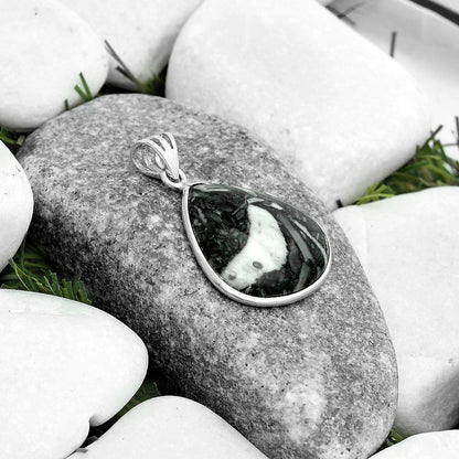 Natural Mexican Cabbing Fossil Pendant P-1001 SDP123083