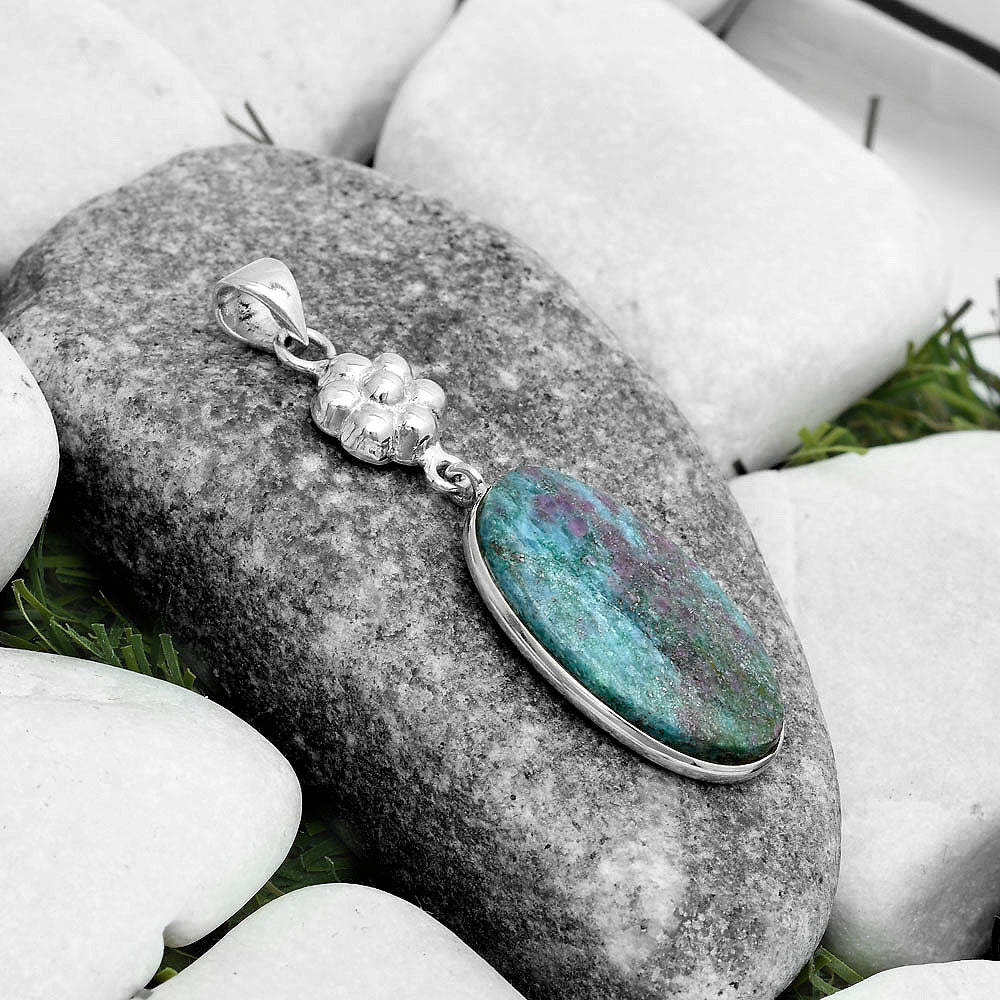 Natural Ruby In Kyanite Pendant P-1211 SDP123163