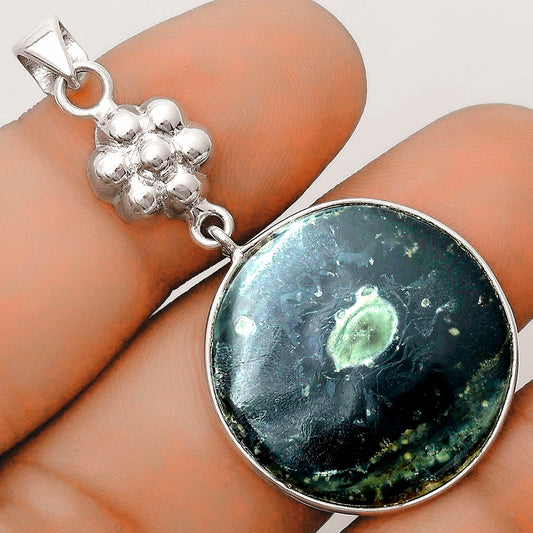 Natural Star Galaxy Jasper Pendant P-1211 SDP123168