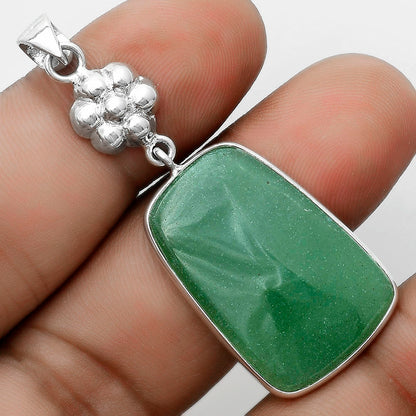 Natural Green Aventurine Pendant P-1211 SDP123182