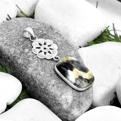 Natural Chevron Amethyst Pendant P-1634 SDP123186