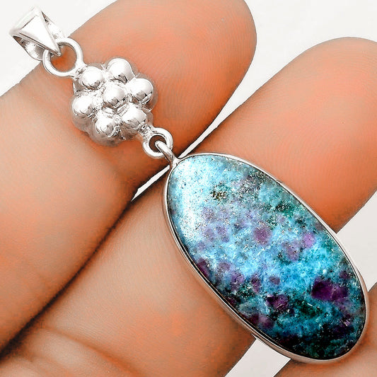 Natural Ruby In Kyanite Pendant P-1211 SDP123198