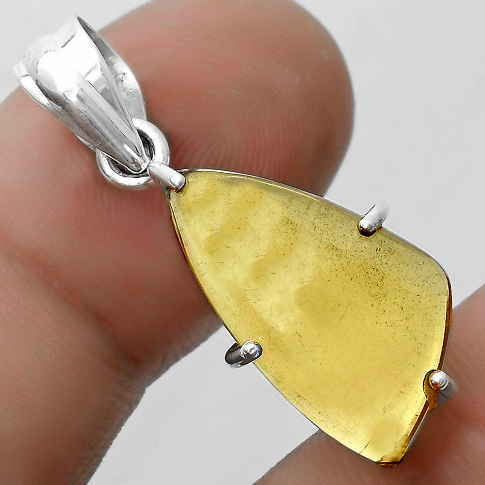 Natural Whiskey Quartz Pendant P-1013 SDP123294
