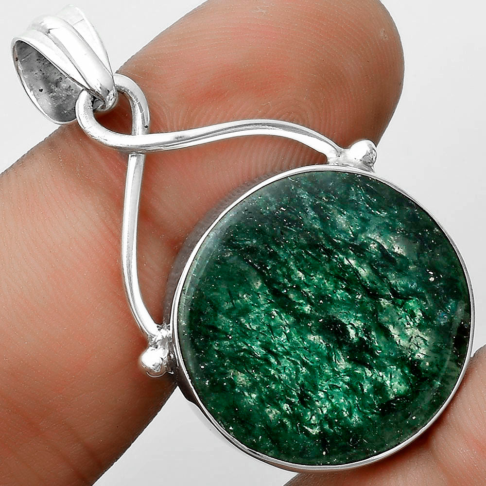 Natural Green Aventurine Pendant P-1031 SDP123400