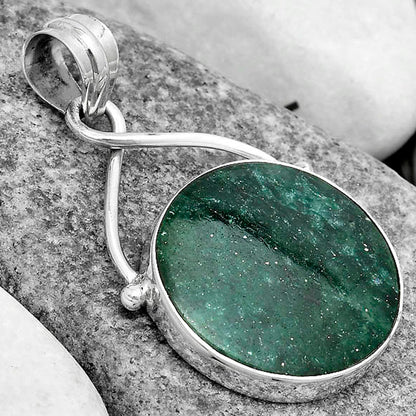 Natural Green Aventurine Pendant P-1031 SDP123400