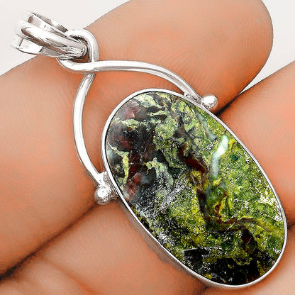 Dragon Blood Stone - South Africa Pendant P-1031 SDP123410