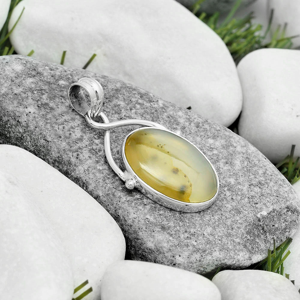 Natural Montana Agate - USA Pendant P-1031 SDP123421