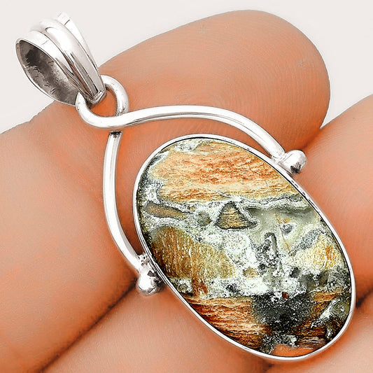 Natural Tabu Jasper Pendant P-1031 SDP123423