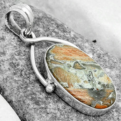 Natural Tabu Jasper Pendant P-1031 SDP123423