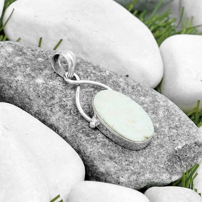 Natural White Scolecite Pendant P-1031 SDP123443
