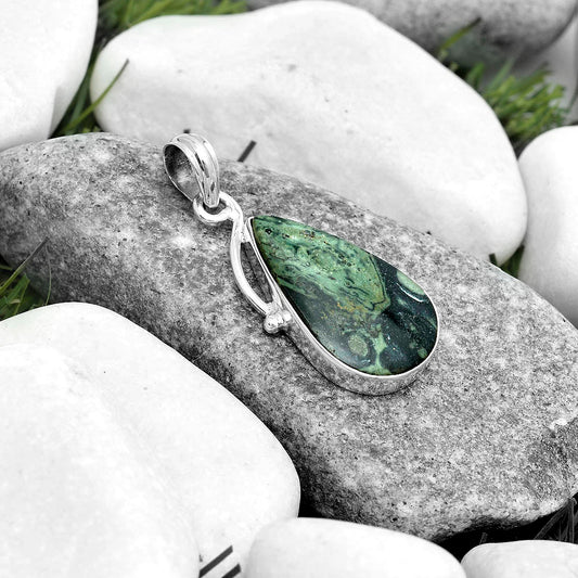 Natural Star Galaxy Jasper Pendant P-1099 SDP123493