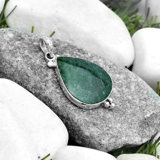 Natural Green Aventurine Pendant P-1100 SDP123566