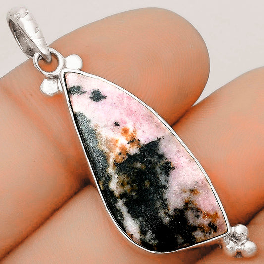 Natural Rhodonite Pendant P-1100 SDP123568