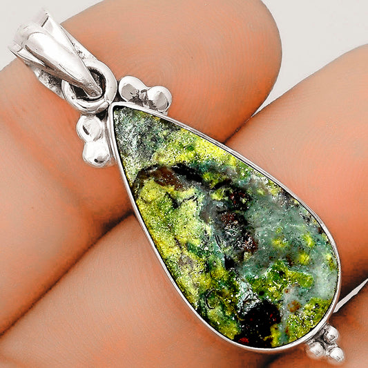 Dragon Blood Stone - South Africa Pendant P-1100 SDP123570