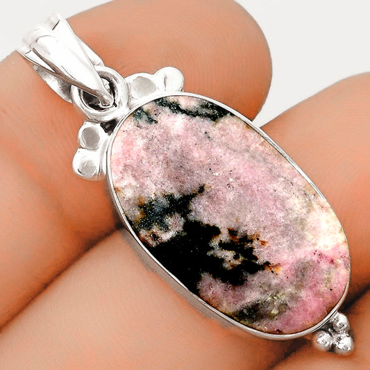 Natural Rhodonite Pendant P-1100 SDP123588