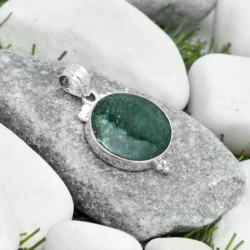 Natural Green Aventurine Pendant P-1100 SDP123595