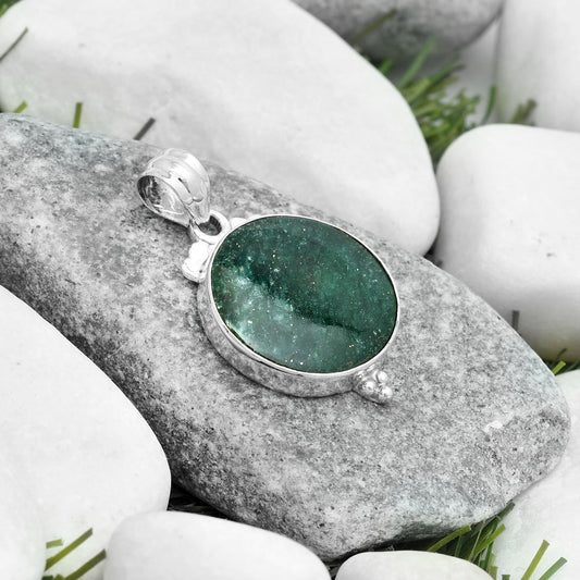 Natural Green Aventurine Pendant P-1100 SDP123595