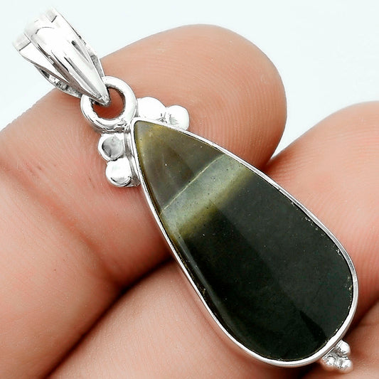 Natural Polygram Jasper Pendant P-1100 SDP123601
