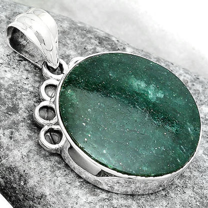 Natural Green Aventurine Pendant P-1085 SDP123615
