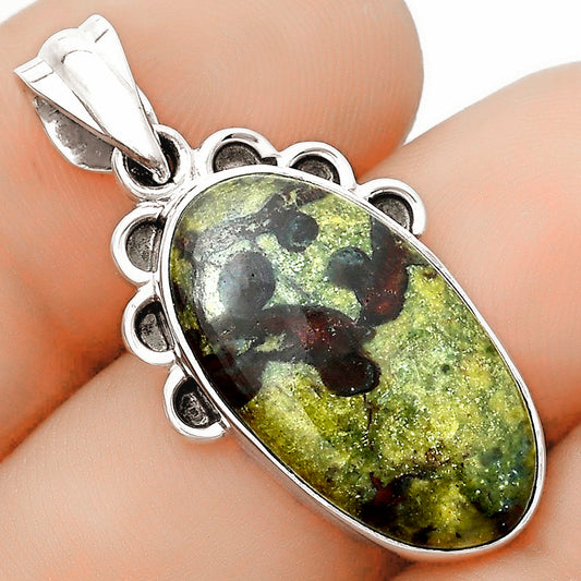 Dragon Blood Stone - South Africa Pendant P-1085 SDP123624