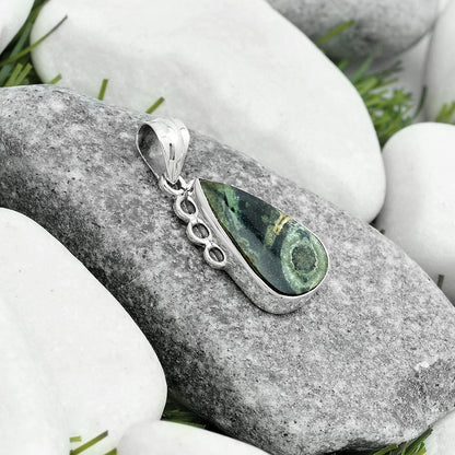 Natural Star Galaxy Jasper Pendant P-1085 SDP123628