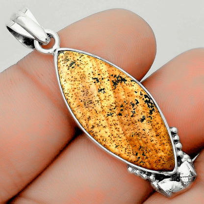 Natural Picture Jasper Pendant P-1102 SDP123632