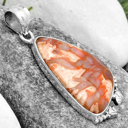 Natural Rosetta Picture Jasper Pendant P-1102 SDP123656