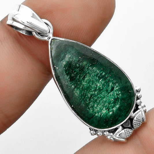 Natural Green Aventurine Pendant P-1102 SDP123660