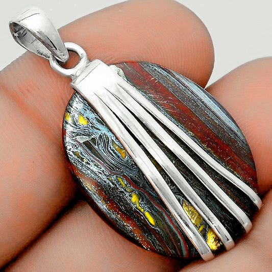Natural Iron Tiger Eye Pendant P-1302 SDP123674