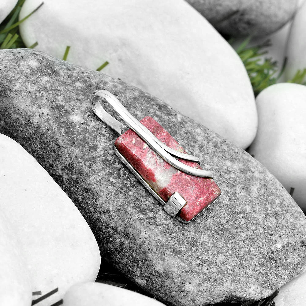 Natural Pink Thulite - Norway Pendant P-1165 SDP123680