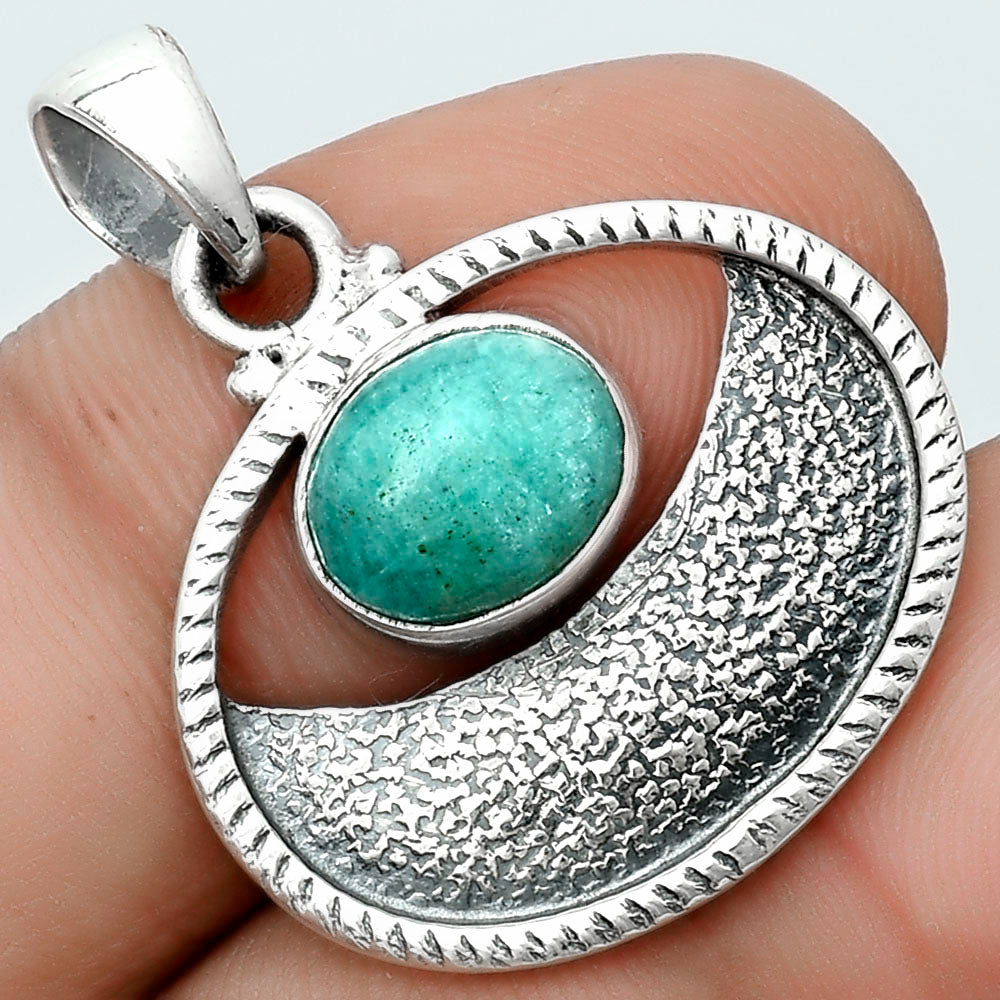 Natural Paraiba Amazonite Pendant P-1630 SDP123694