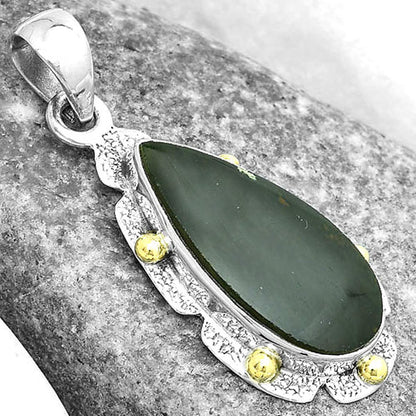 Natural Chrome Chalcedony Pendant P-1485 SDP123696