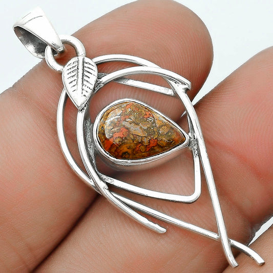 Natural Rare Cady Mountain Agate Pendant P-1504 SDP123748